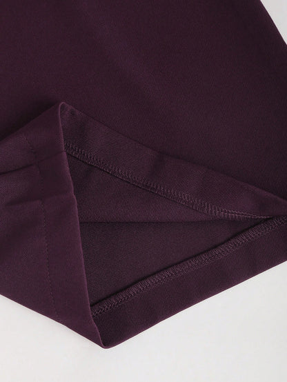 Sweetra Vintage Elegant Jacquard Pleated Wide-Leg Pants For Women, Autumn/Winter Fall Cloth For Women