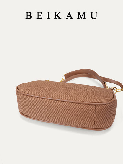 1pc Solid Color PU Leather Shoulder Bag For Women, Versatile Crossbody Bag For Commuting, Adjustable Shoulder Strap