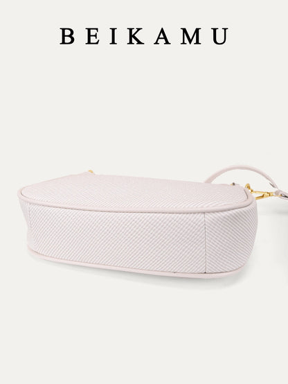 1pc Solid Color PU Leather Shoulder Bag For Women, Versatile Crossbody Bag For Commuting, Adjustable Shoulder Strap