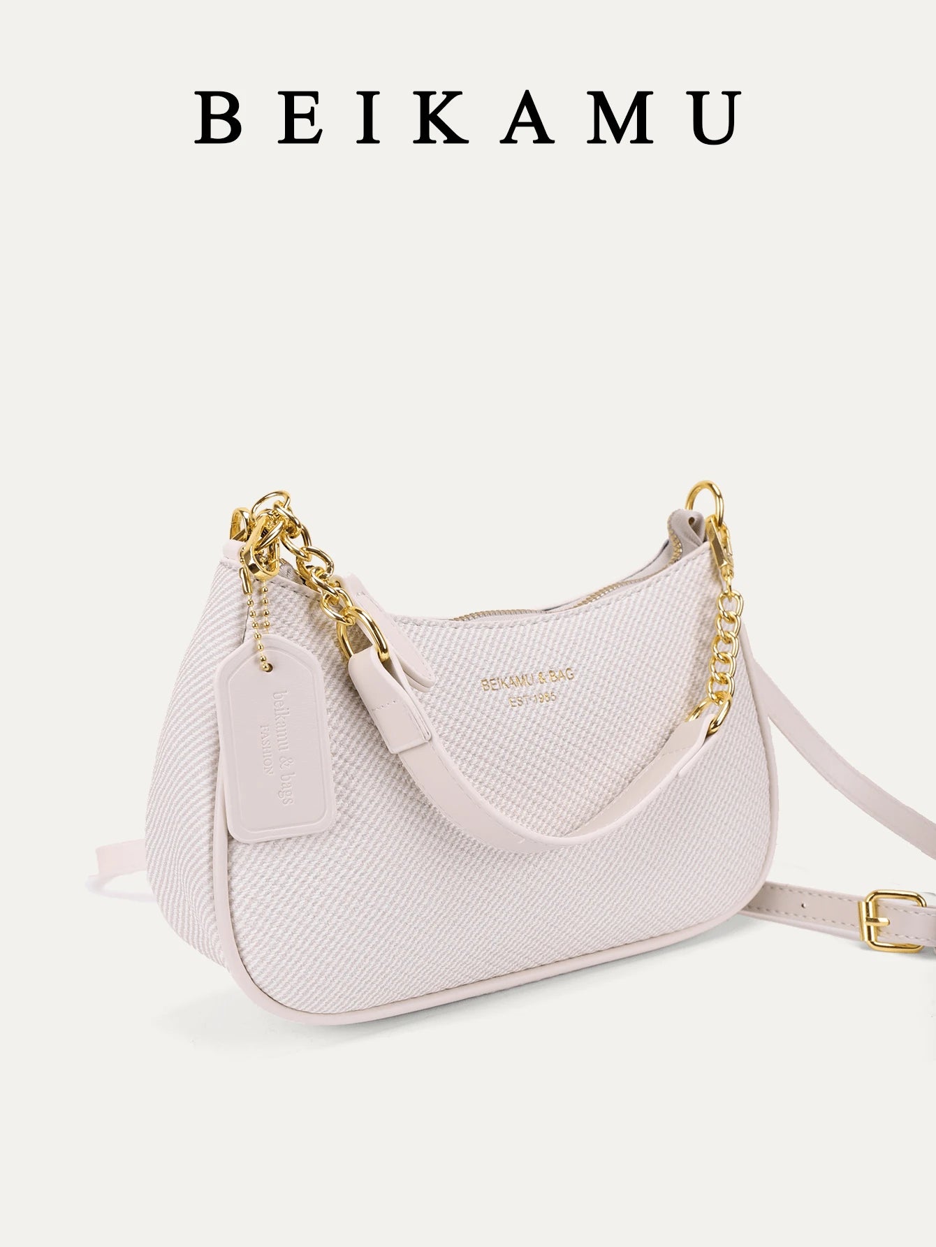 1pc Solid Color PU Leather Shoulder Bag For Women, Versatile Crossbody Bag For Commuting, Adjustable Shoulder Strap