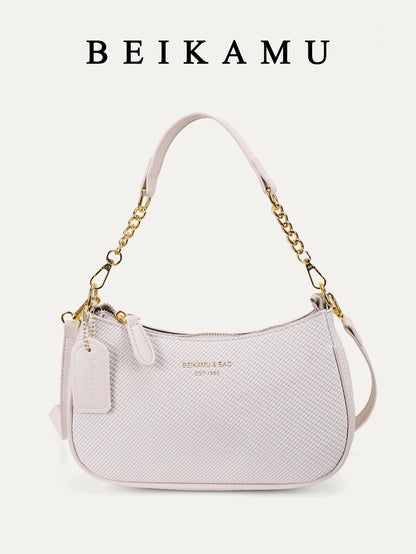 1pc Solid Color PU Leather Shoulder Bag For Women, Versatile Crossbody Bag For Commuting, Adjustable Shoulder Strap