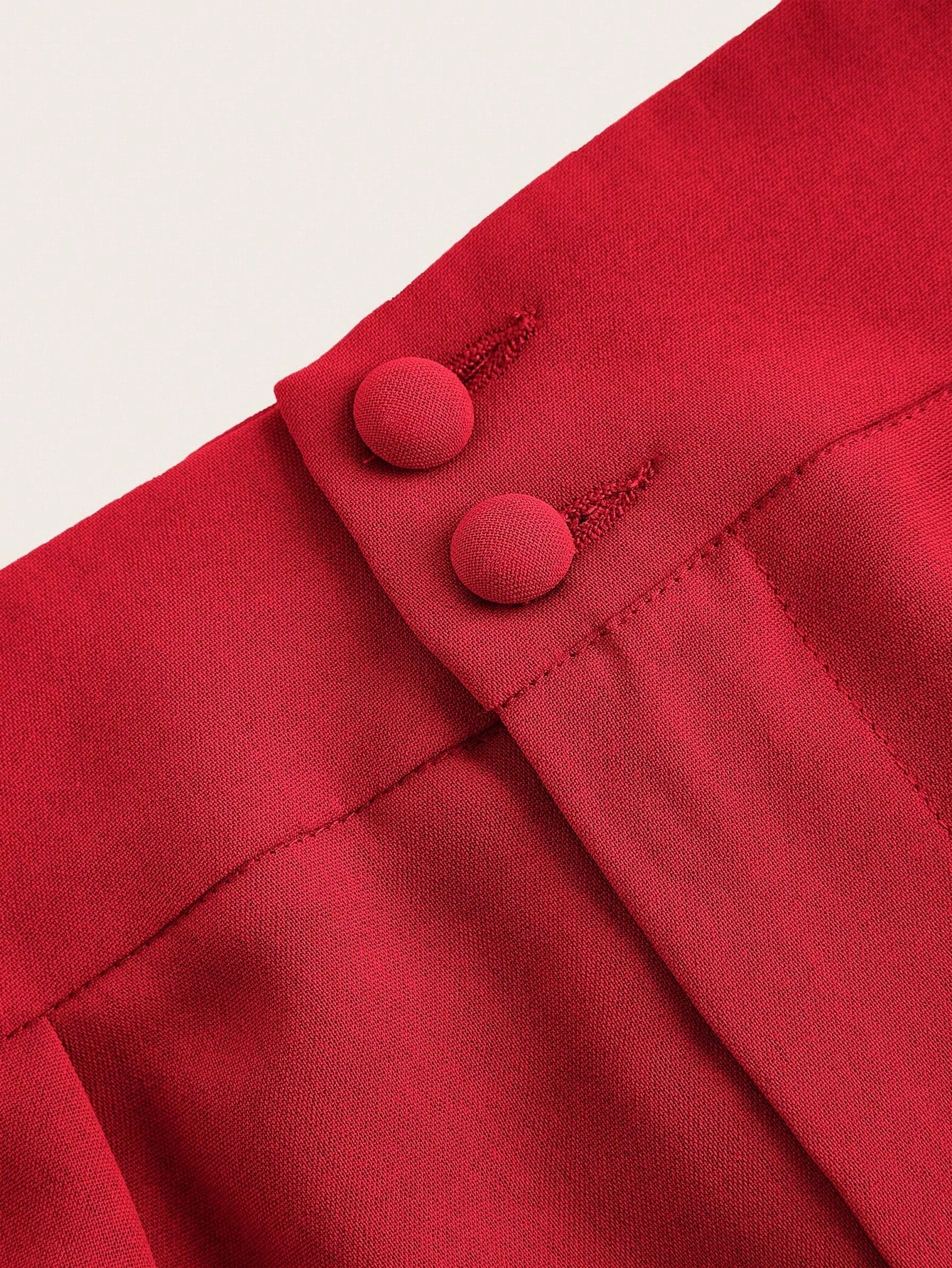 Poéselle Summer High-Waisted Pants Multi-Piece Set, Wide Leg Pants High Waist Fold Pleated Wide Leg Pants, Pants, Loose Fit, Long Pants