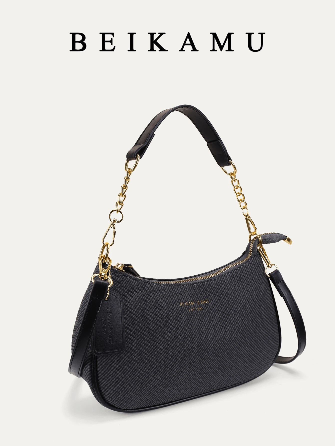 1pc Solid Color PU Leather Shoulder Bag For Women, Versatile Crossbody Bag For Commuting, Adjustable Shoulder Strap