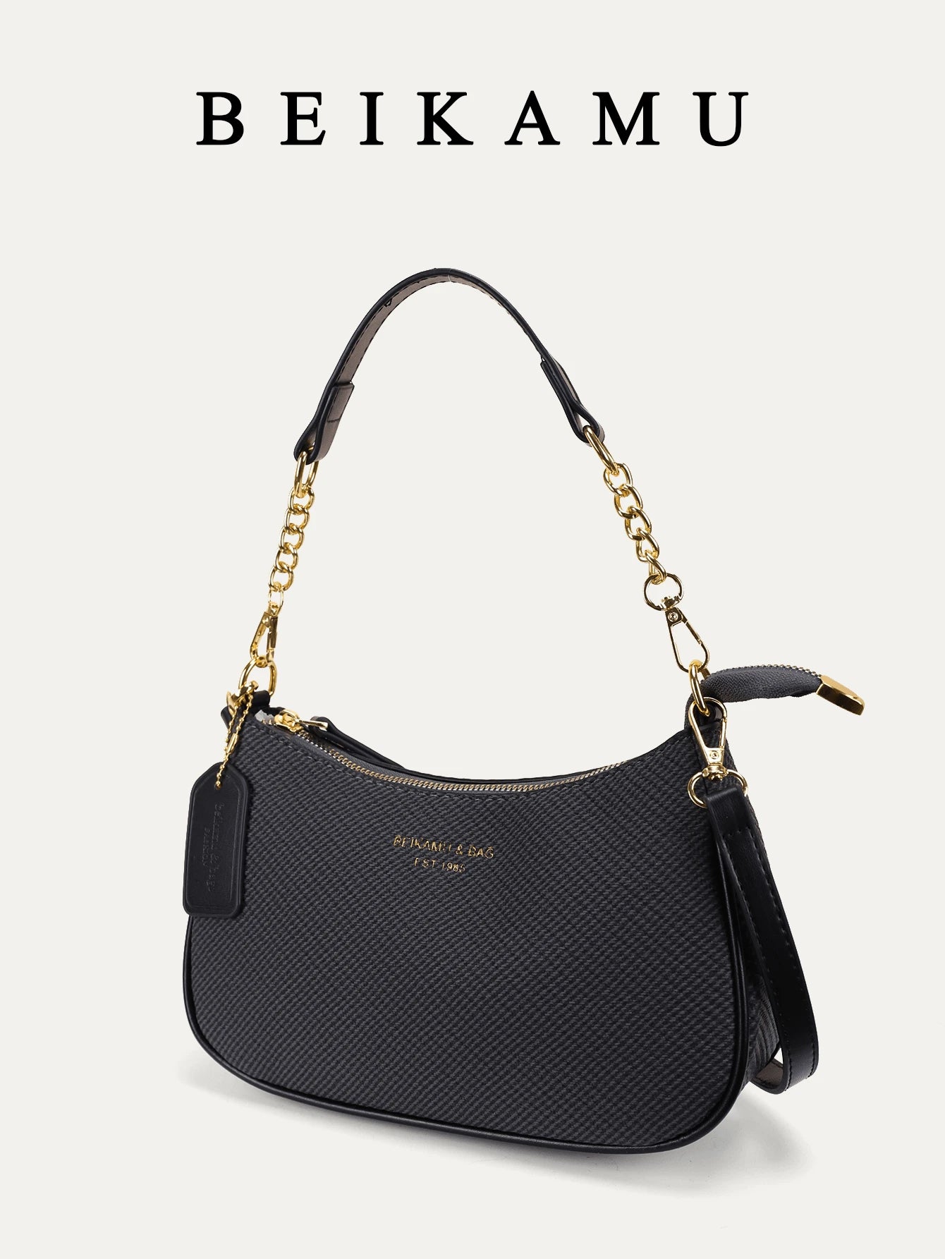 1pc Solid Color PU Leather Shoulder Bag For Women, Versatile Crossbody Bag For Commuting, Adjustable Shoulder Strap