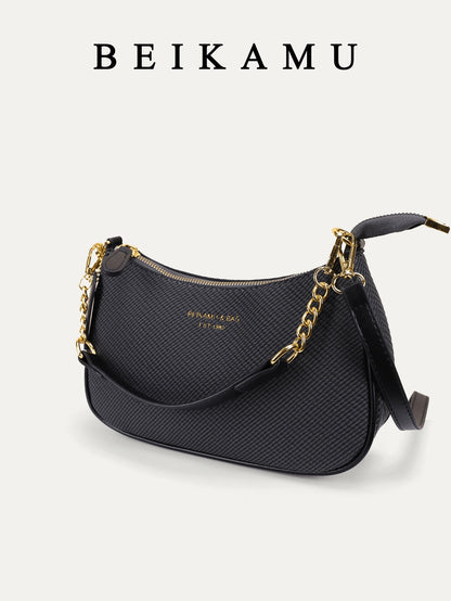 1pc Solid Color PU Leather Shoulder Bag For Women, Versatile Crossbody Bag For Commuting, Adjustable Shoulder Strap