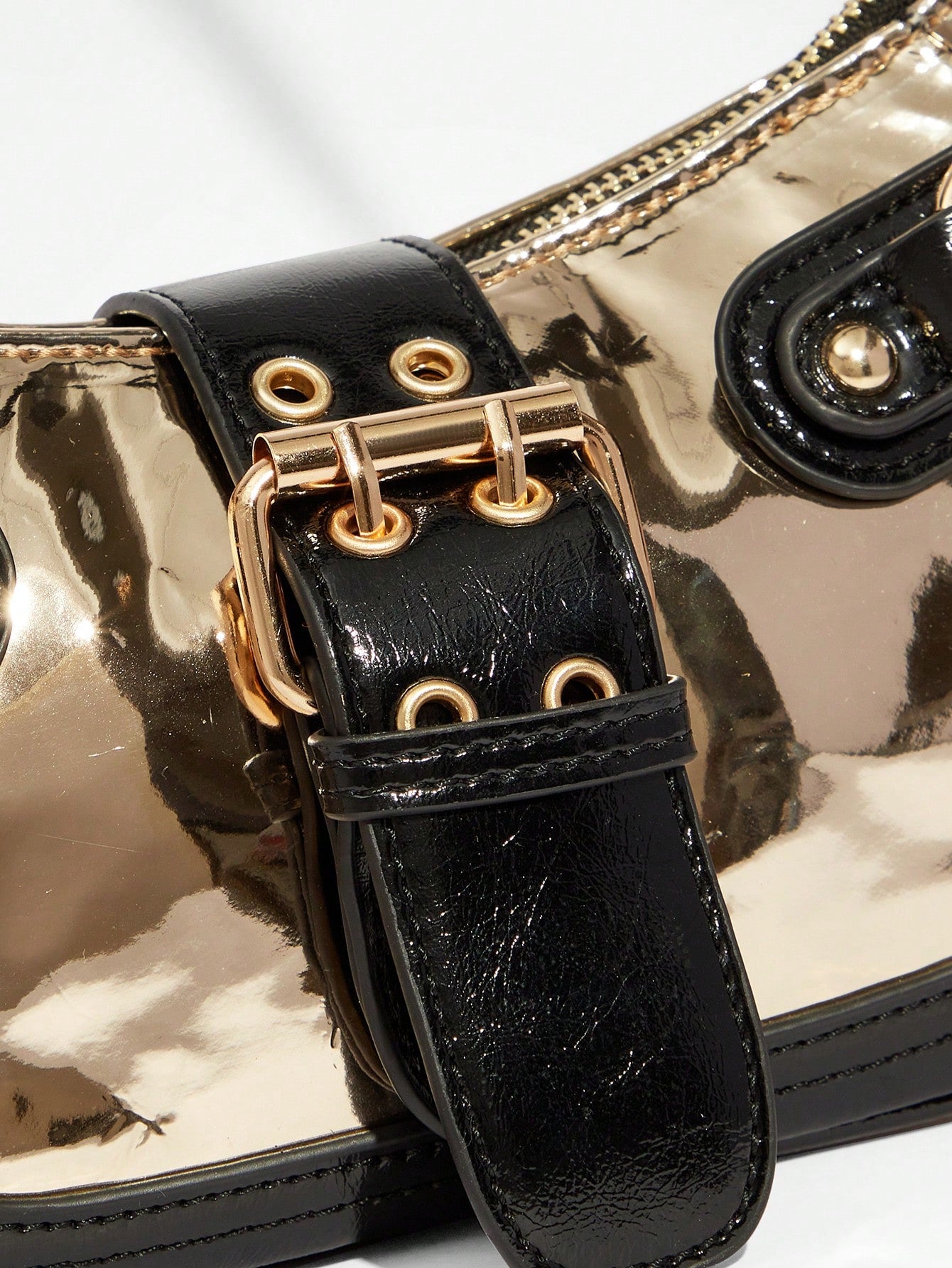 SHEIN BAE Women Street Commuter Leopard Print Patchwork PU Shoulder Bag, Leopard Print Purse For Women Leopard Comeback, Animal Print Women Bag