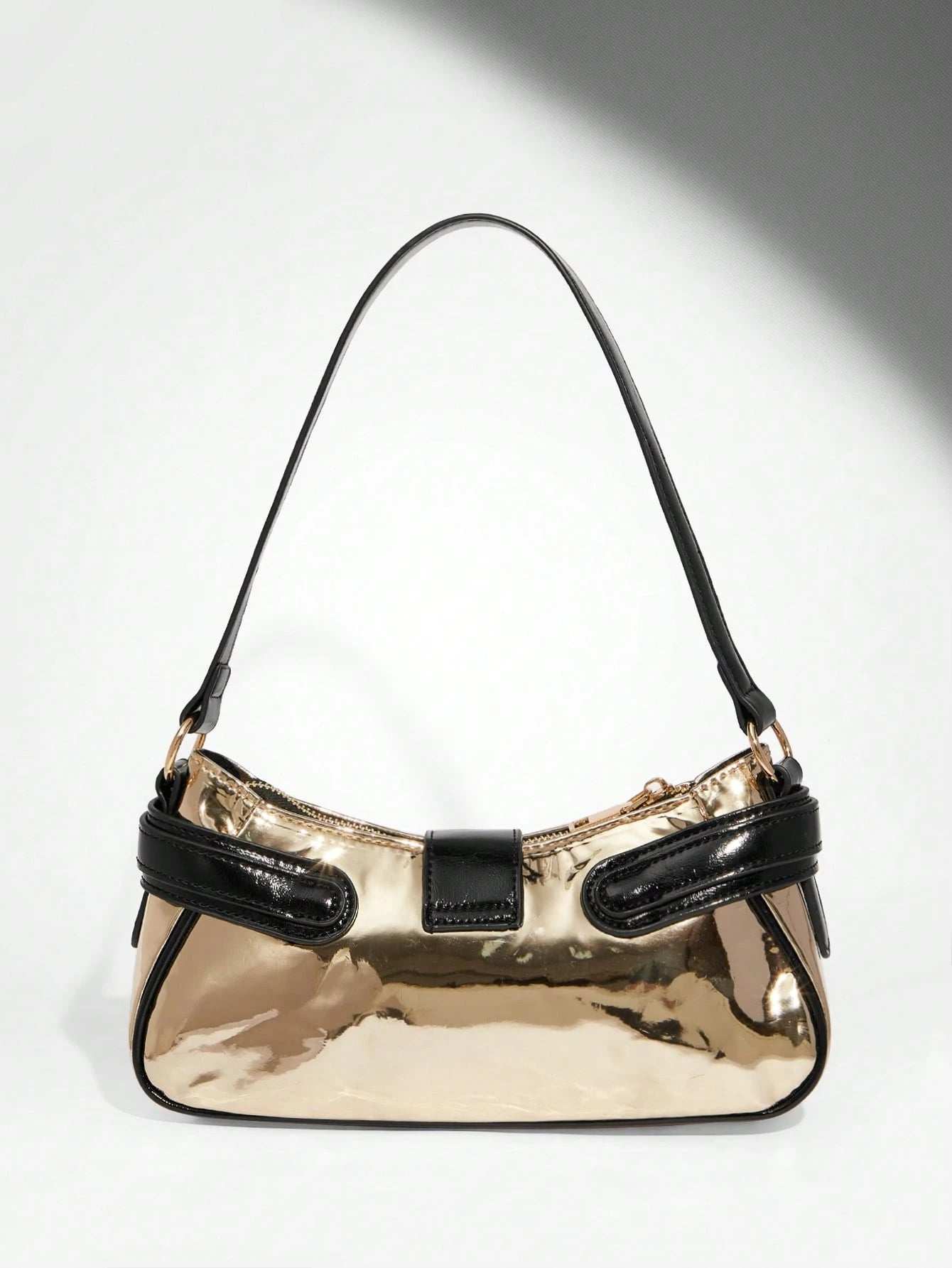 SHEIN BAE Women Street Commuter Leopard Print Patchwork PU Shoulder Bag, Leopard Print Purse For Women Leopard Comeback, Animal Print Women Bag