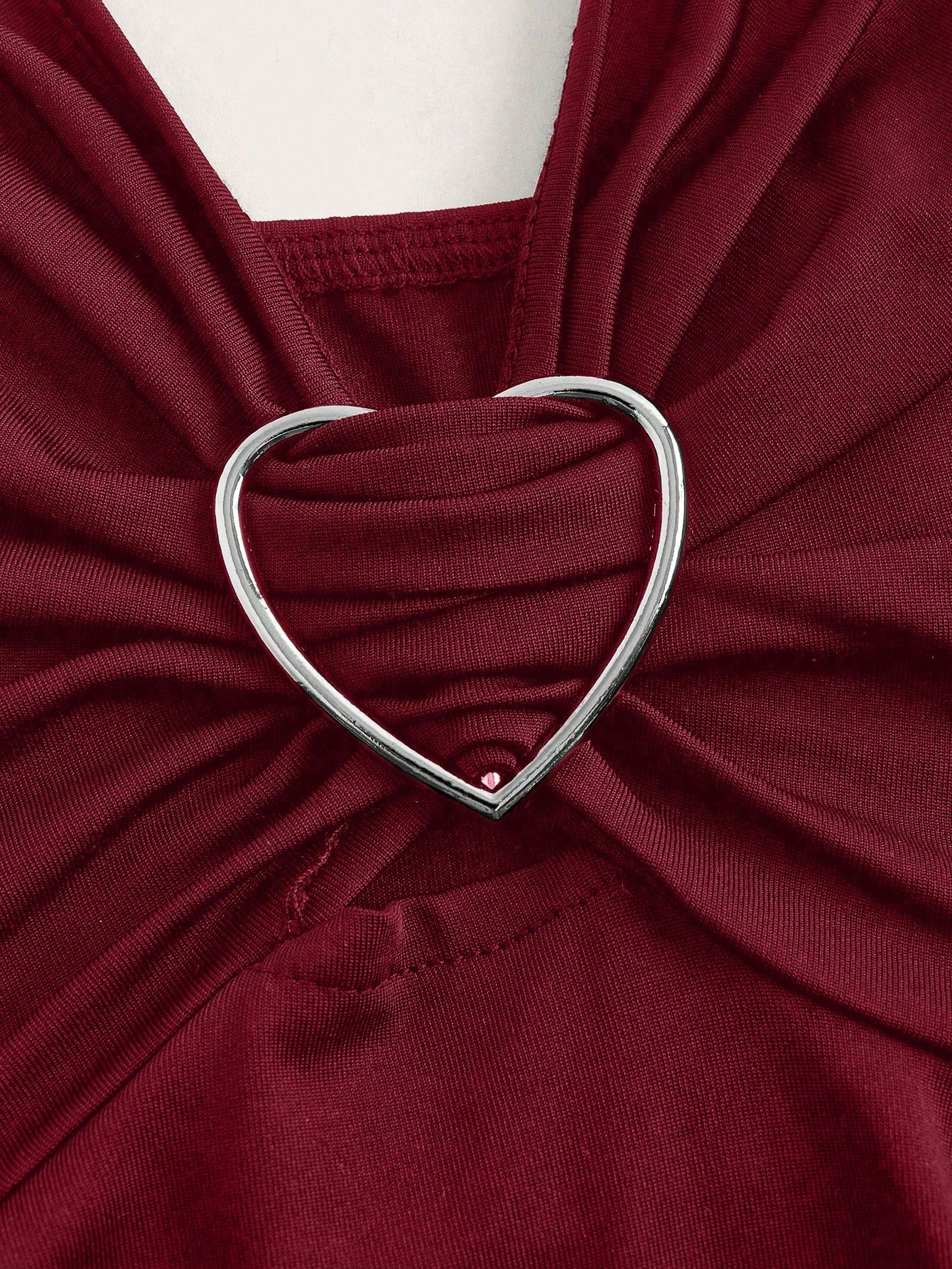 Sweetra Women Lace Decorated Heart Shaped And Floral Splicing Tank Top Y2K Outfit