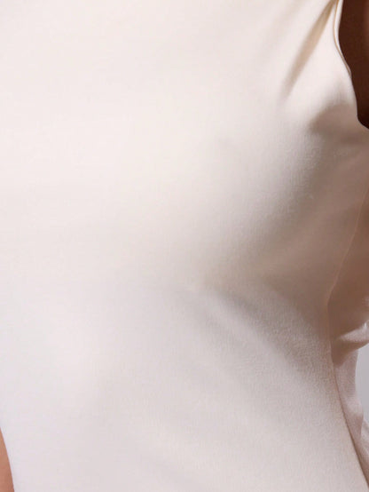 MUSERA Round Neck Drop Armhole Maxi Dress,Summer Dresses For Women Graduation Elegant Cute Sexy Vacation Boho Wedding Guest Beach Holiday Fall Wedding Guest, Elegant, Birthday, Church, Night Out Christmas, Halloween, Fall, Winter