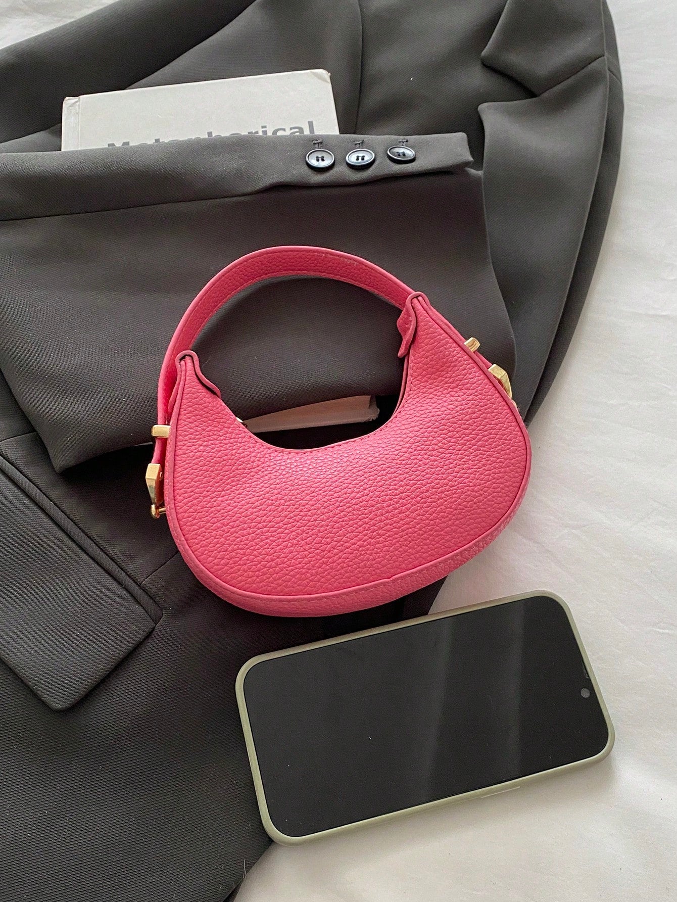 Mini Cute Leopard Print Shoulder Bag For Women, Fashionable & High-Quality Half Moon Shape Handbag, Stylish & Lightweight, Fall Winter Fashionable Cheetah Print Purse For Women, New Fall Winter Tiger Print Bag For Women