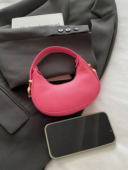 Mini Cute Leopard Print Shoulder Bag For Women, Fashionable & High-Quality Half Moon Shape Handbag, Stylish & Lightweight, Fall Winter Fashionable Cheetah Print Purse For Women, New Fall Winter Tiger Print Bag For Women