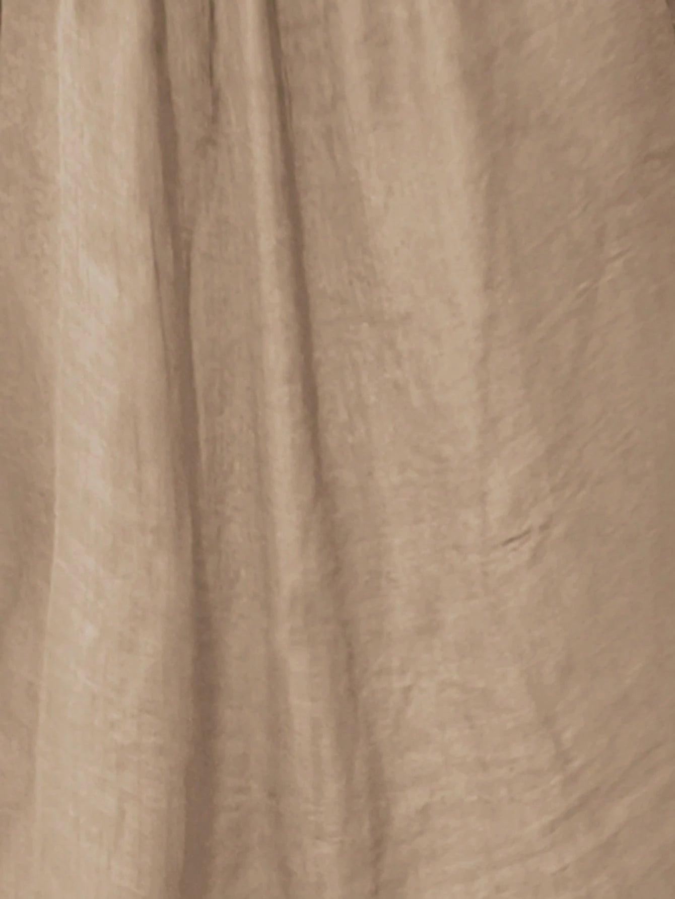 EMERY ROSE Women Plain Short Sleeve Ruffle Detail Casual Blouse, Everyday Wear