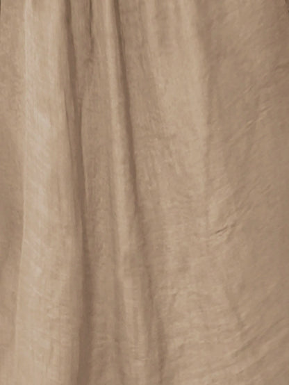 EMERY ROSE Women Plain Short Sleeve Ruffle Detail Casual Blouse, Everyday Wear