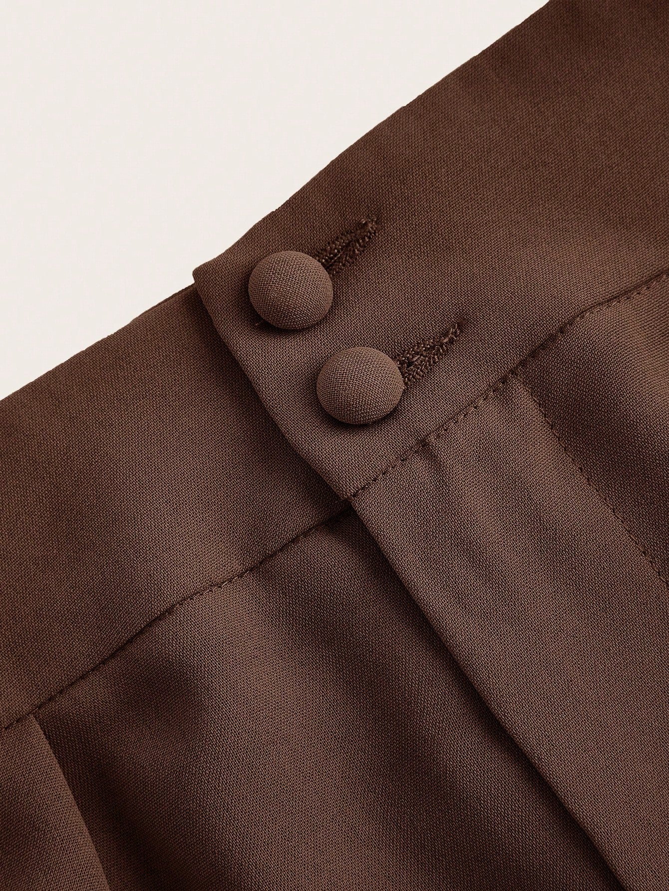 Poéselle Summer High-Waisted Pants Multi-Piece Set, Wide Leg Pants High Waist Fold Pleated Wide Leg Pants, Pants, Loose Fit, Long Pants