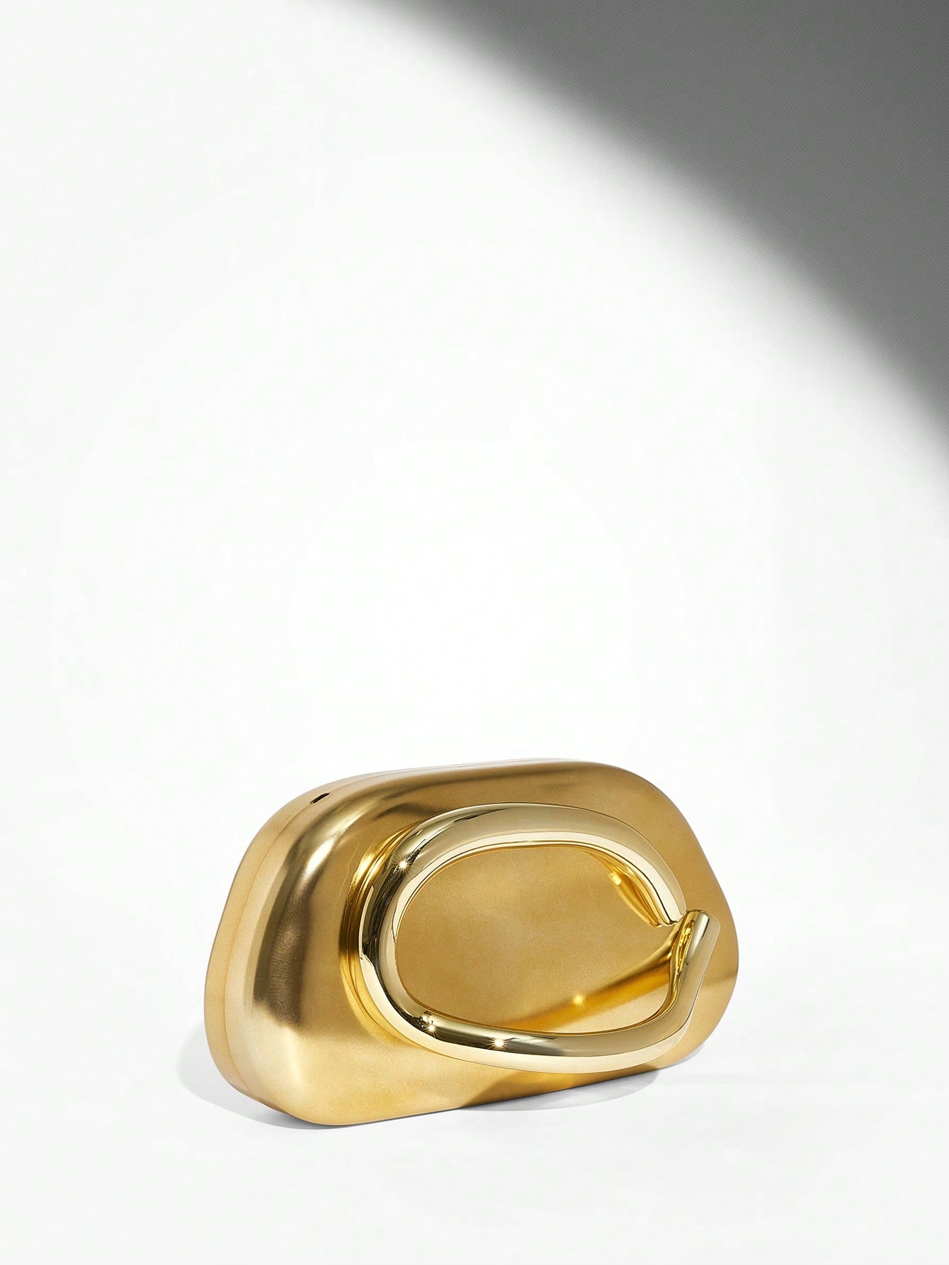 SHEIN BAE Women's Fashionable Metallic Effect Evening Party Clutch Bag, Perfectly Matching With Bridal Party, Party Bags,Perfect For Party Wedding Prom Dinner/Banquet Matching With Holiday Party Dress Evening Dress & Sequin Dress