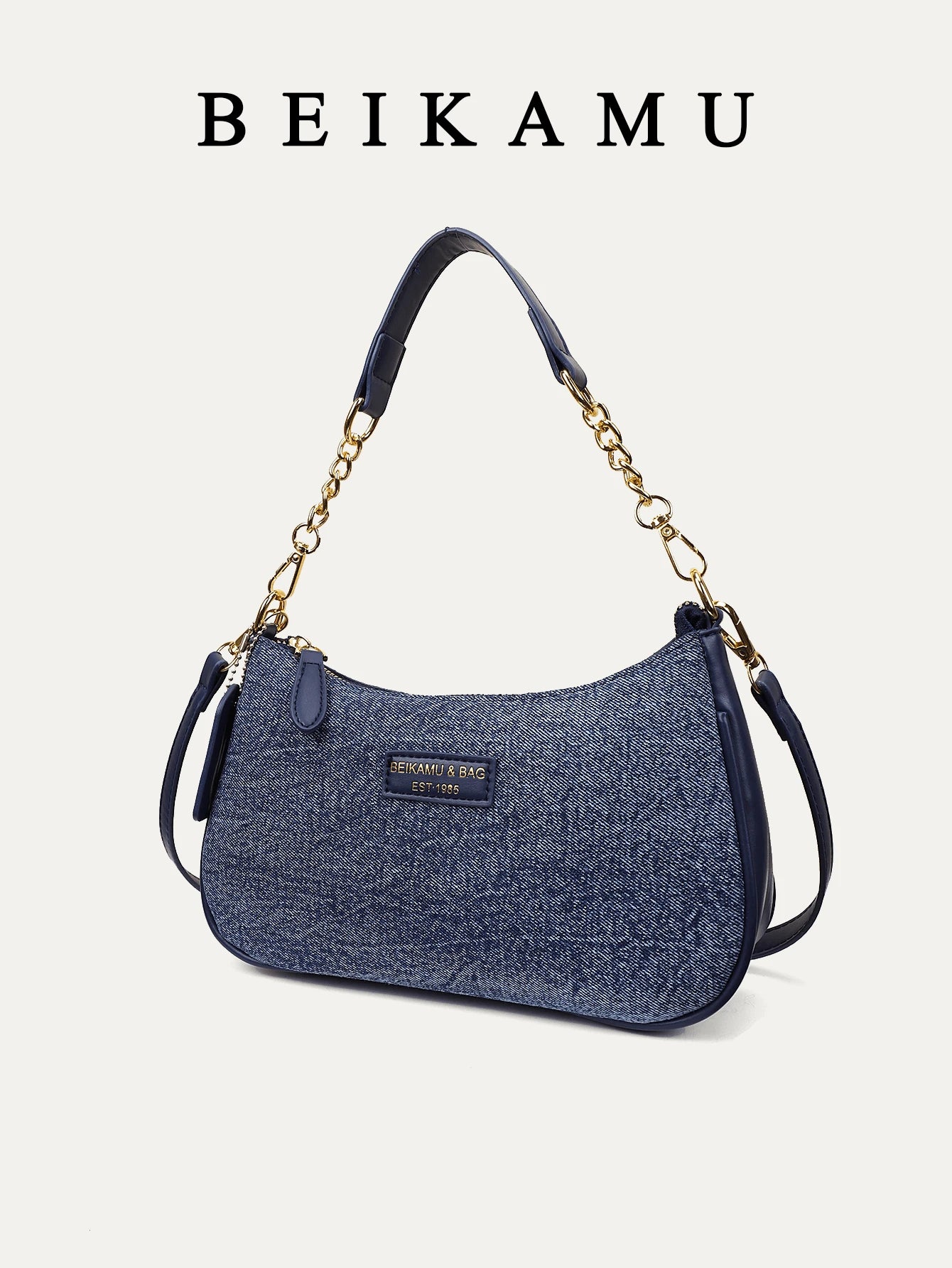 1pc Solid Color PU Leather Shoulder Bag For Women, Versatile Crossbody Bag For Commuting, Adjustable Shoulder Strap