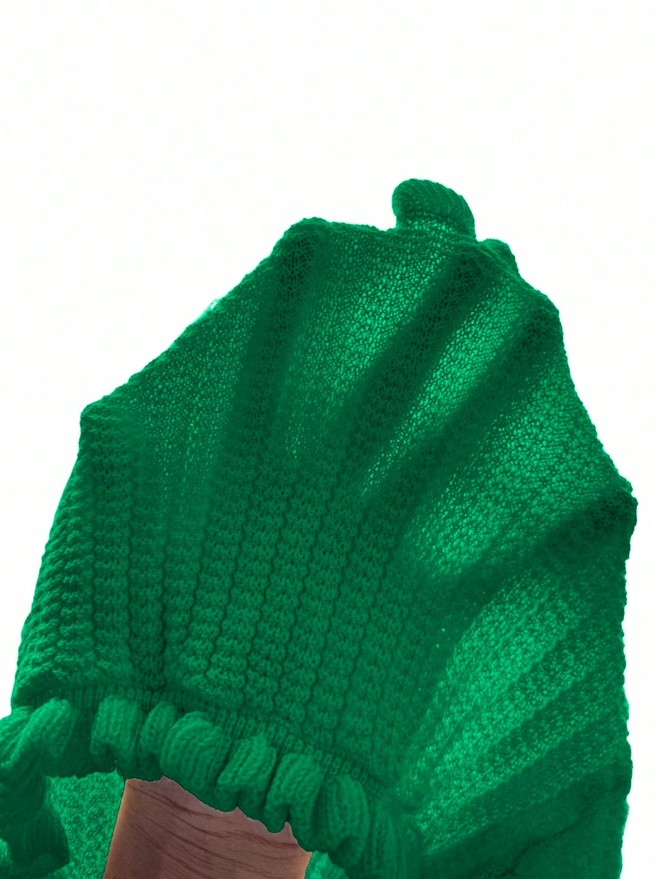 Soleia Women's Button Decor Fashion Casual Ruffle Hem Knitted Camisole Top,Going Out Top