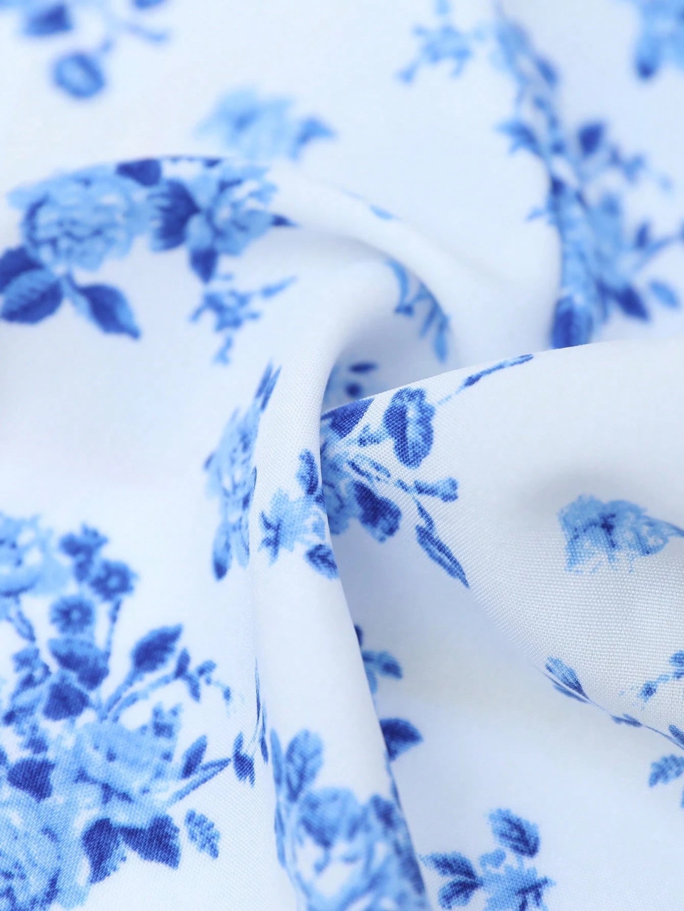 EMERY ROSE Floral Print Butterfly Sleeve Knot Side Dress Burgundy Maxi Women Outfit