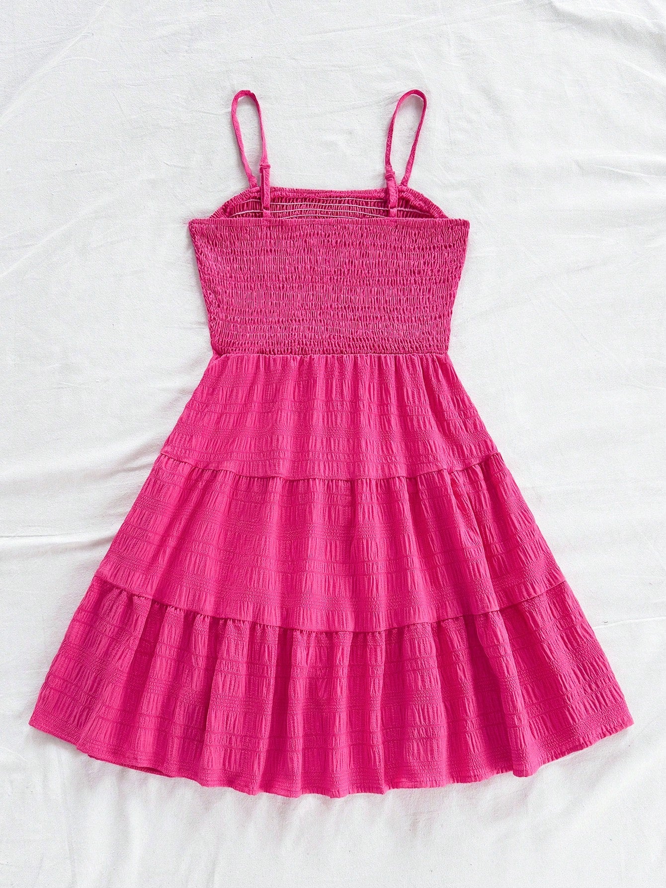 Soleia WYWH Women Spring Break Solid Ruffle Hem Cami Blue Dress,Summer Dresses For Women