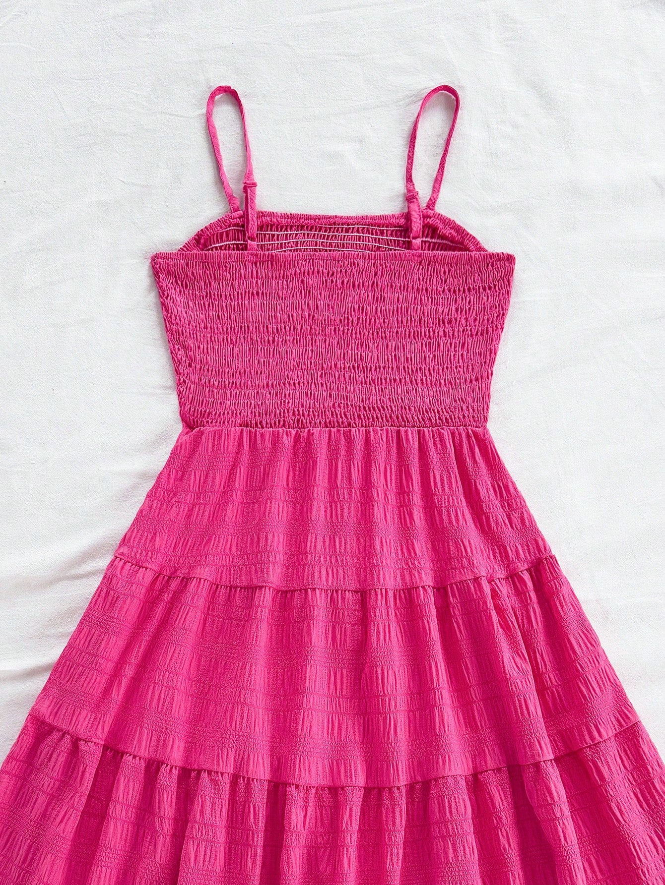 Soleia WYWH Women Spring Break Solid Ruffle Hem Cami Blue Dress,Summer Dresses For Women