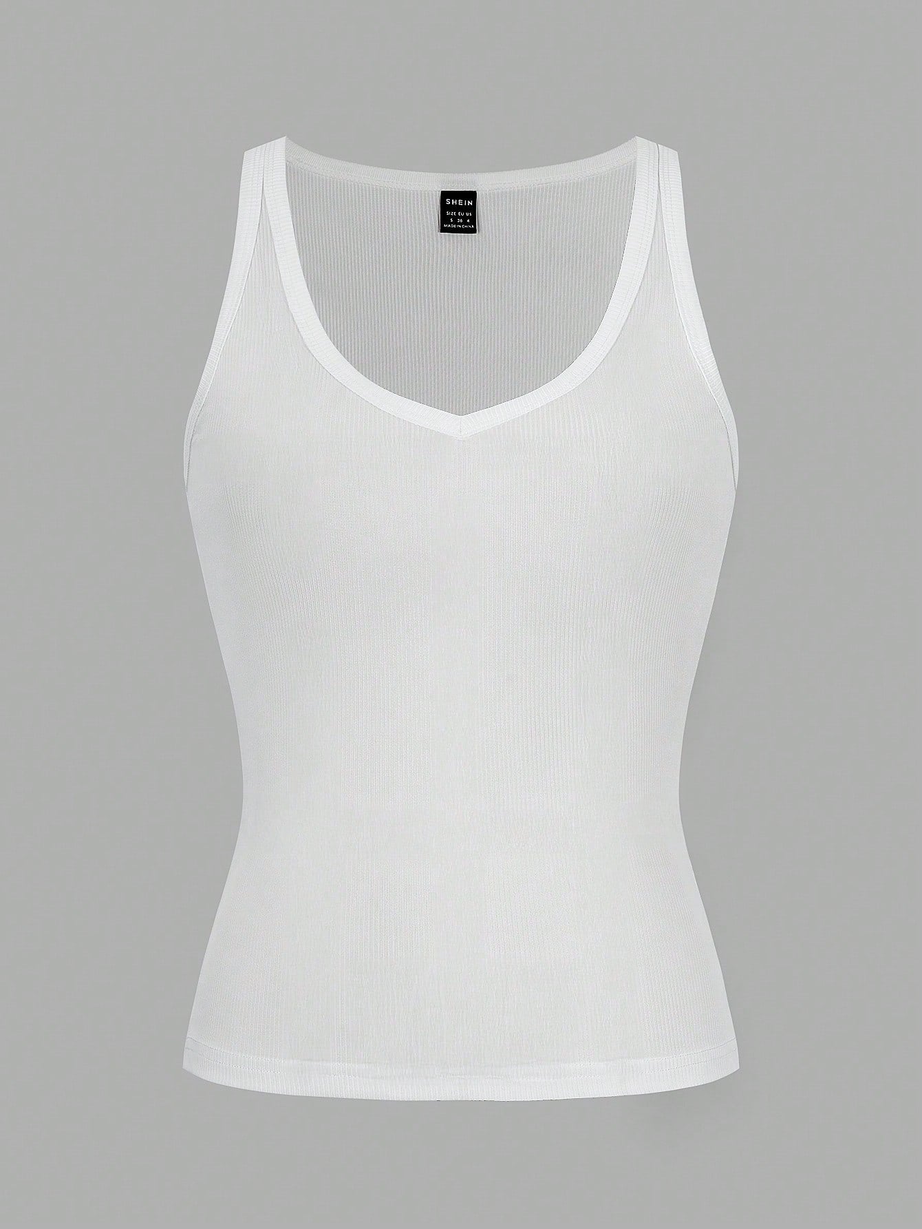 Chiquease Sexy Fitted Knit Sports Camisole Tank Top