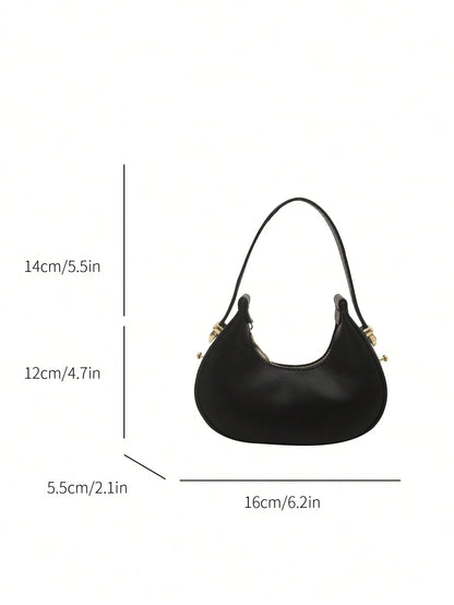 Mini Cute Leopard Print Shoulder Bag For Women, Fashionable & High-Quality Half Moon Shape Handbag, Stylish & Lightweight, Fall Winter Fashionable Cheetah Print Purse For Women, New Fall Winter Tiger Print Bag For Women