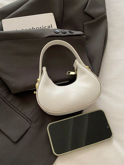 Mini Cute Leopard Print Shoulder Bag For Women, Fashionable & High-Quality Half Moon Shape Handbag, Stylish & Lightweight, Fall Winter Fashionable Cheetah Print Purse For Women, New Fall Winter Tiger Print Bag For Women