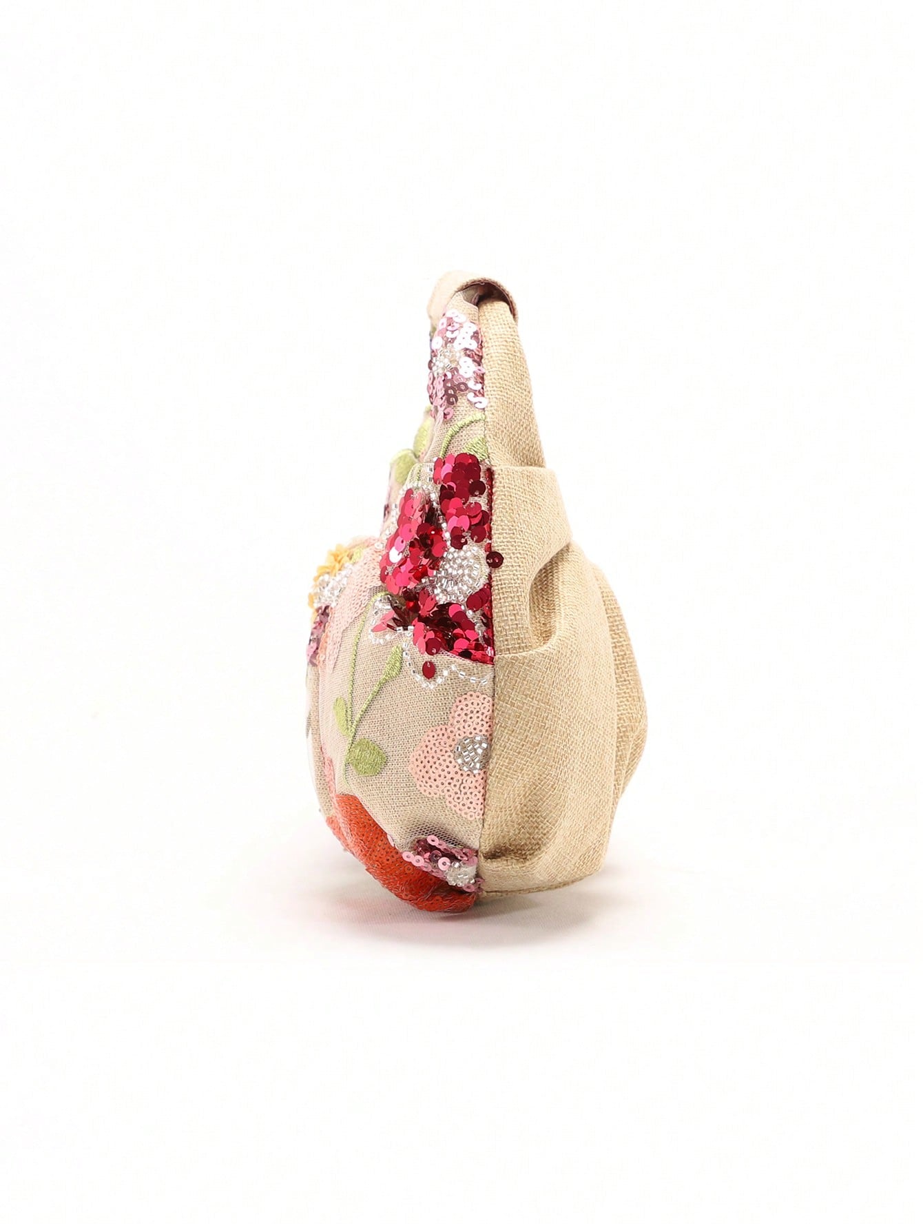 2024 Spring New Arrival Women Handbag, One Piece Of Solid Color Pearl Glossy PU Cloud Bag, Fashionable And Concise Stitching Design With Elegant Elegant For Lady, Foldable And Wrinkled Bag Style.