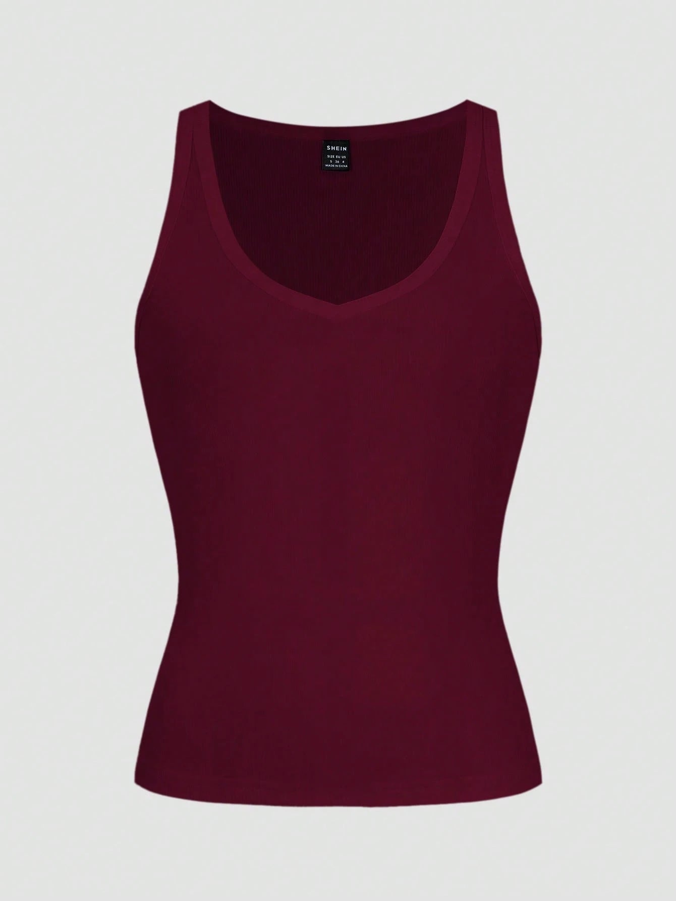Chiquease Sexy Fitted Knit Sports Camisole Tank Top