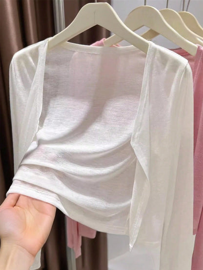 INAWLY Women's Lightweight Casual Cardigan, Summer Fall Winter Cloth For Women