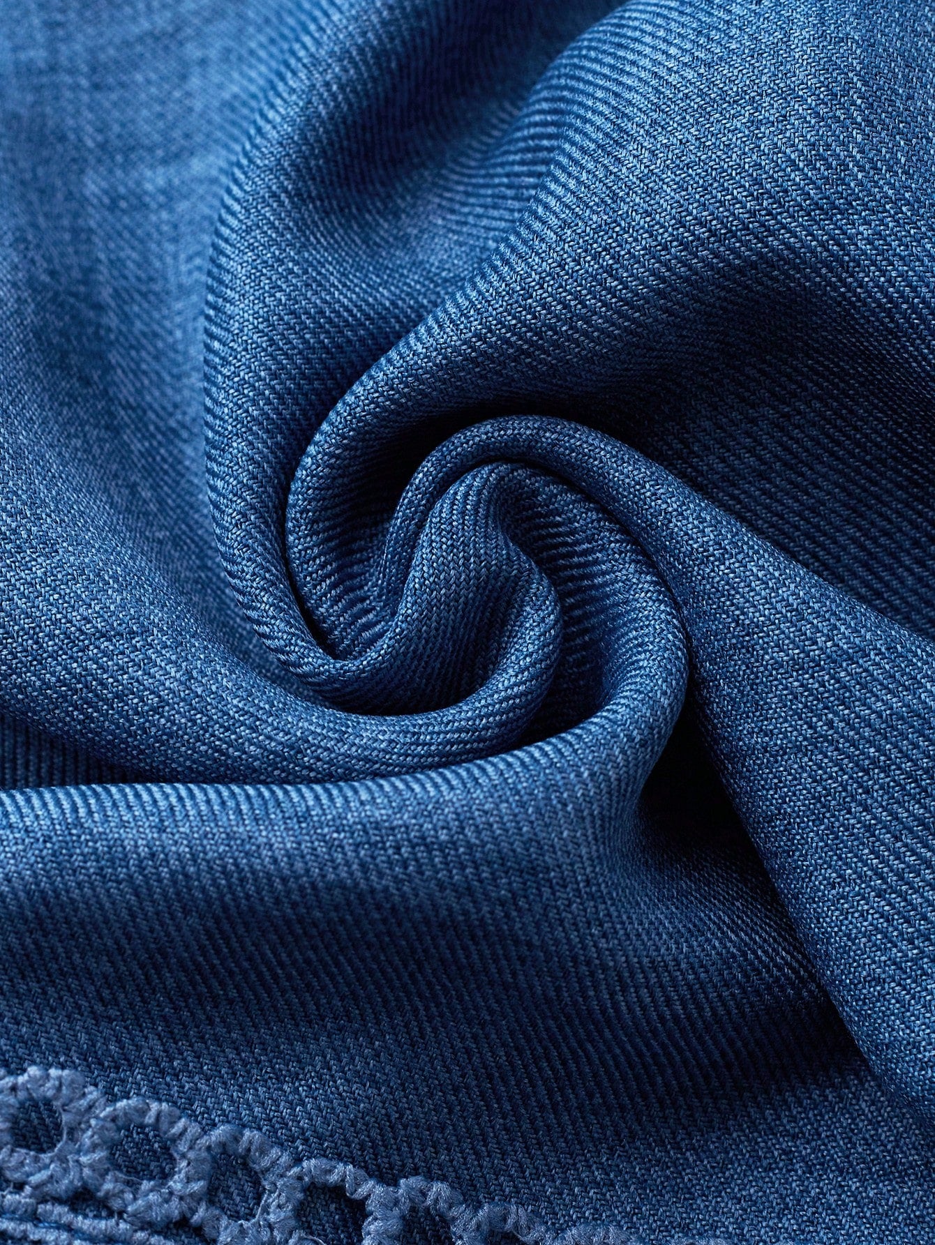 SHEIN Clasi Women's Solid Color Lace Trim Puff Sleeve Mini Dress, Summer