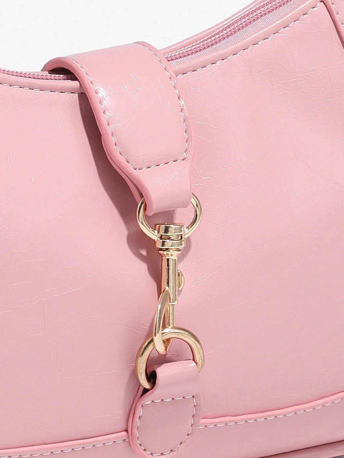 1pc Novachic Women Floral Fabric Casual Shoulder Bag, Zipper Closure, Vintage Style, Underarm Bag, Suitable For Various Occasions