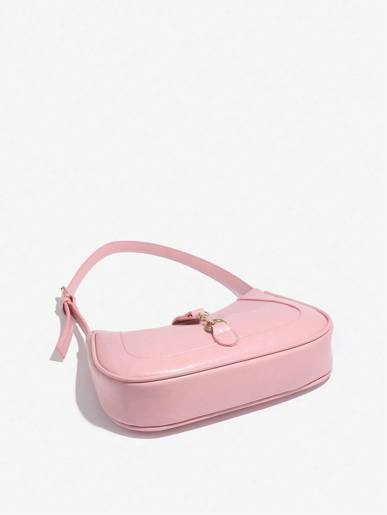 1pc Novachic Women Floral Fabric Casual Shoulder Bag, Zipper Closure, Vintage Style, Underarm Bag, Suitable For Various Occasions