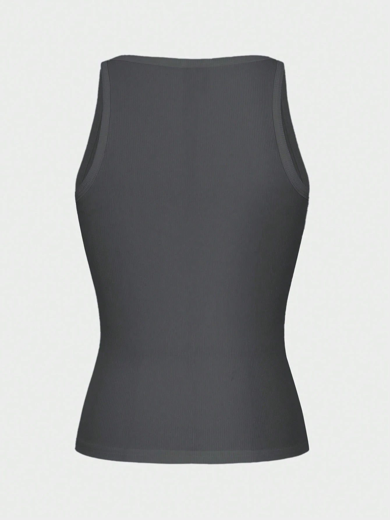Chiquease Sexy Fitted Knit Sports Camisole Tank Top