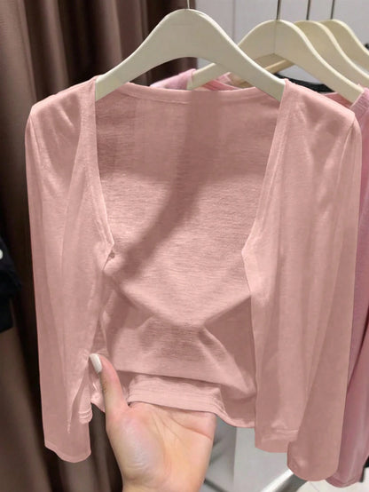 INAWLY Women's Lightweight Casual Cardigan, Summer Fall Winter Cloth For Women