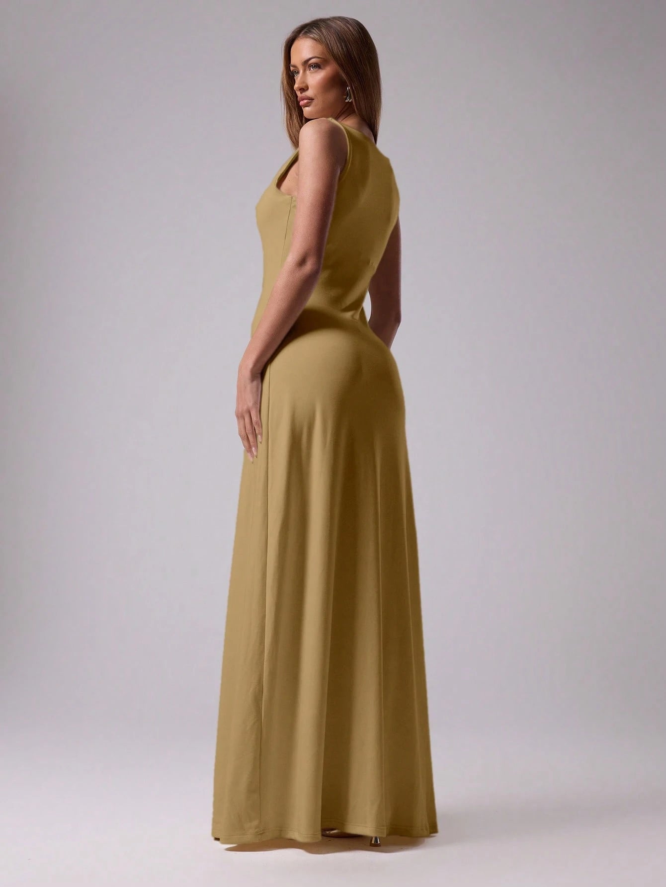 MUSERA Round Neck Drop Armhole Maxi Dress,Summer Dresses For Women Graduation Elegant Cute Sexy Vacation Boho Wedding Guest Beach Holiday Fall Wedding Guest, Elegant, Birthday, Church, Night Out Christmas, Halloween, Fall, Winter