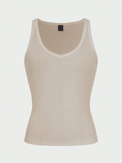 Chiquease Sexy Fitted Knit Sports Camisole Tank Top