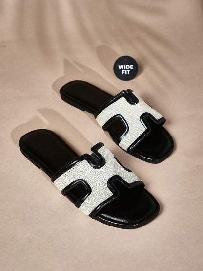 SHUZIA Women Woven Bohemian Style Flat Sandals, Perfect For Vacation And Travel Summer Shoes Spring Shoes Spring Break Easter Mother's Day Present