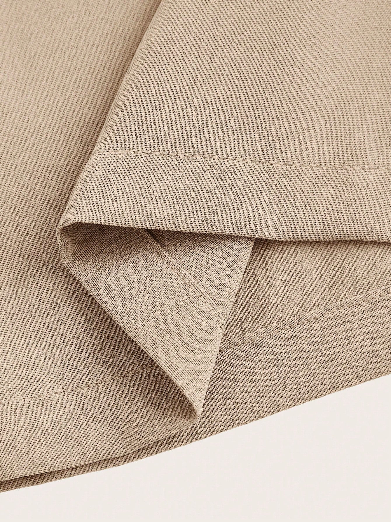 Poéselle Summer High-Waisted Pants Multi-Piece Set, Wide Leg Pants High Waist Fold Pleated Wide Leg Pants, Pants, Loose Fit, Long Pants