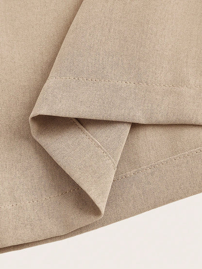 Poéselle Summer High-Waisted Pants Multi-Piece Set, Wide Leg Pants High Waist Fold Pleated Wide Leg Pants, Pants, Loose Fit, Long Pants