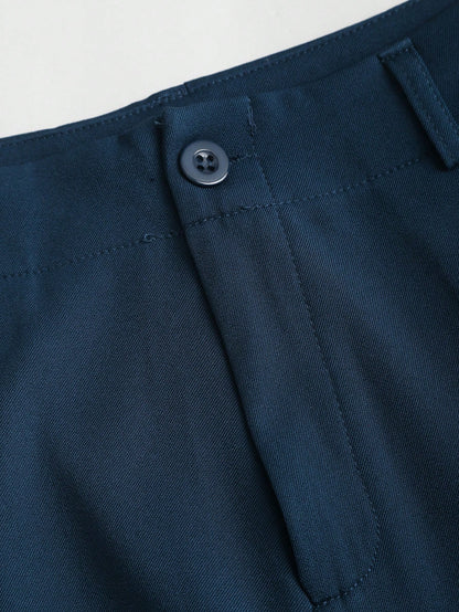 Sweetra Vintage Elegant Jacquard Pleated Wide-Leg Pants For Women, Autumn/Winter Fall Cloth For Women