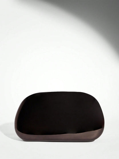 SHEIN BAE Women's Fashionable Metallic Effect Evening Party Clutch Bag, Perfectly Matching With Bridal Party, Party Bags,Perfect For Party Wedding Prom Dinner/Banquet Matching With Holiday Party Dress Evening Dress & Sequin Dress