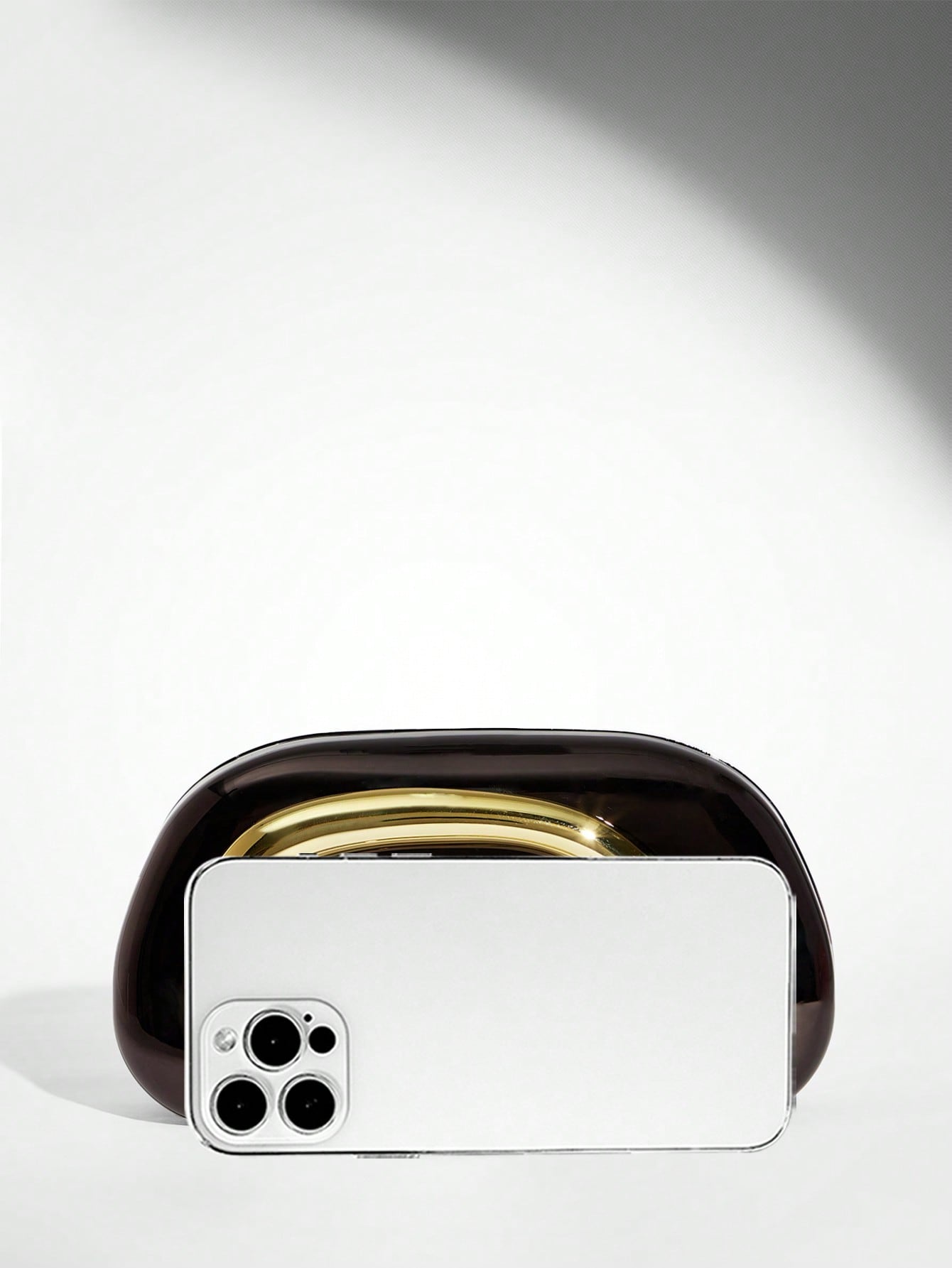 SHEIN BAE Women's Fashionable Metallic Effect Evening Party Clutch Bag, Perfectly Matching With Bridal Party, Party Bags,Perfect For Party Wedding Prom Dinner/Banquet Matching With Holiday Party Dress Evening Dress & Sequin Dress