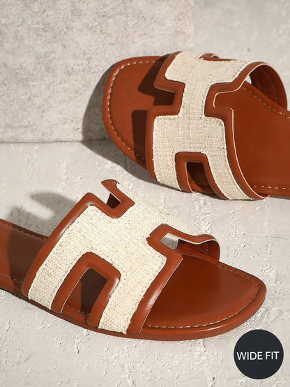 SHUZIA Women Woven Bohemian Style Flat Sandals, Perfect For Vacation And Travel Summer Shoes Spring Shoes Spring Break Easter Mother's Day Present