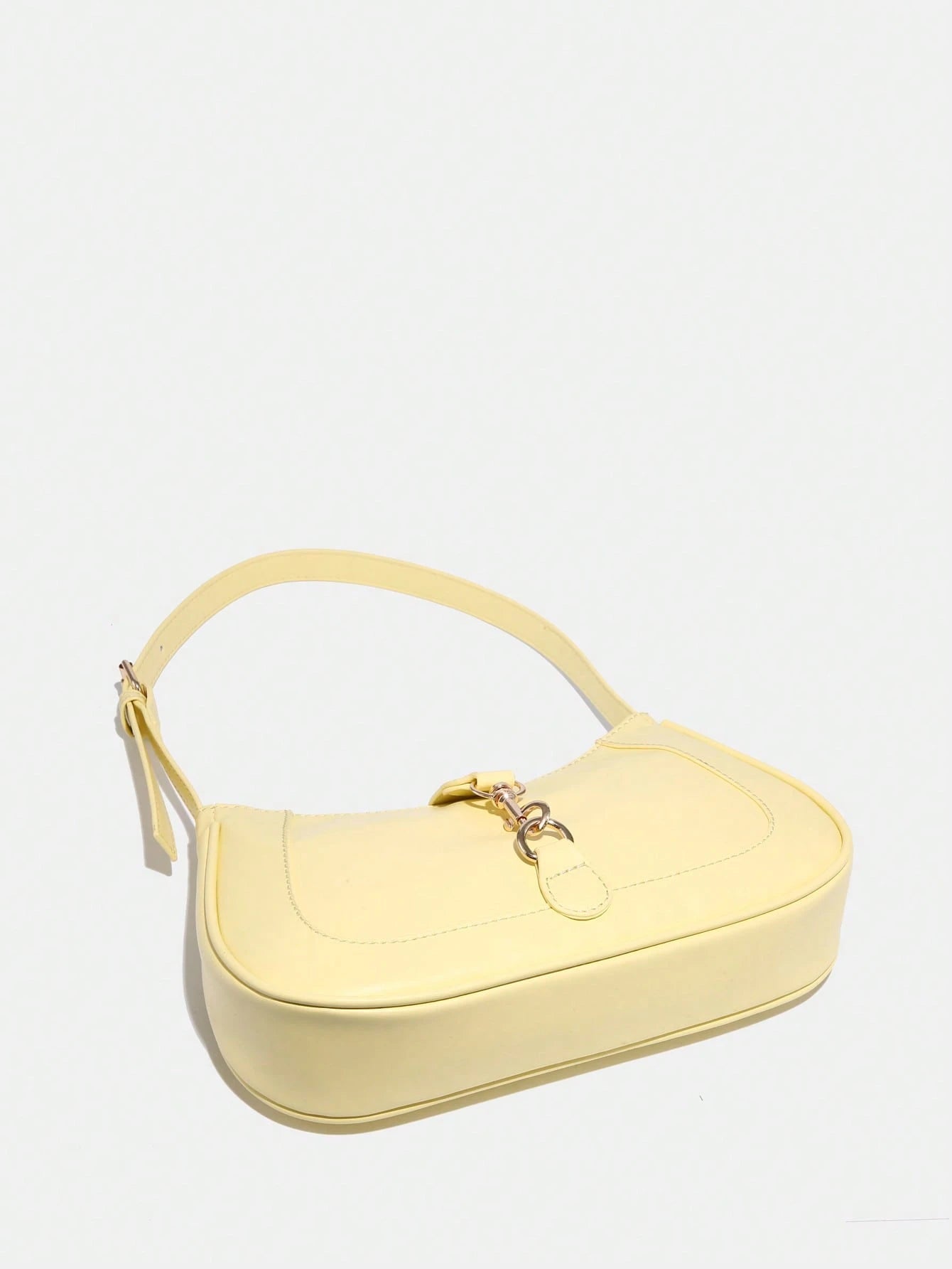 1pc Novachic Women Floral Fabric Casual Shoulder Bag, Zipper Closure, Vintage Style, Underarm Bag, Suitable For Various Occasions