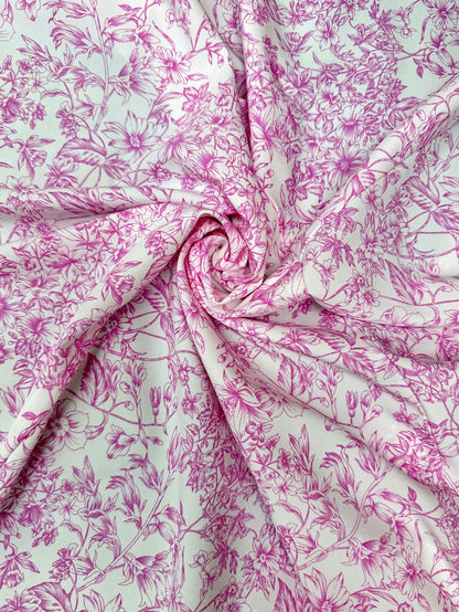 EMERY ROSE Floral Print Butterfly Sleeve Knot Side Dress Burgundy Maxi Women Outfit