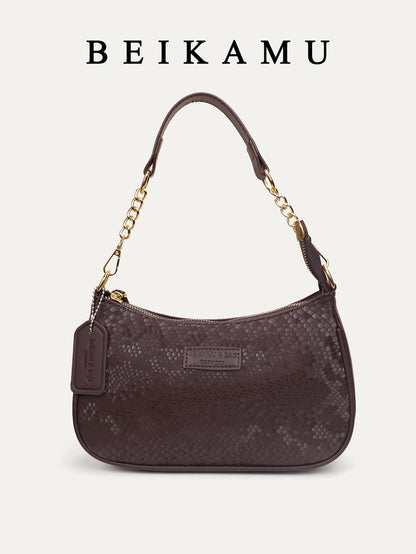 1pc Solid Color PU Leather Shoulder Bag For Women, Versatile Crossbody Bag For Commuting, Adjustable Shoulder Strap