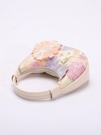 2024 Spring New Arrival Women Handbag, One Piece Of Solid Color Pearl Glossy PU Cloud Bag, Fashionable And Concise Stitching Design With Elegant Elegant For Lady, Foldable And Wrinkled Bag Style.