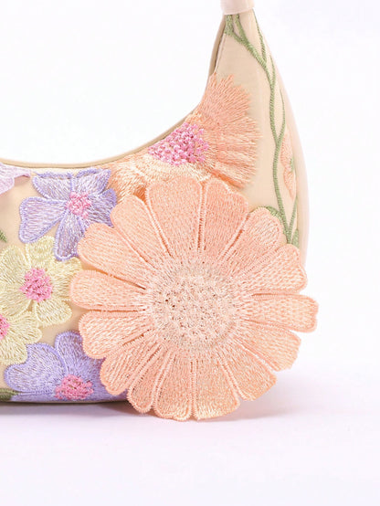 2024 Spring New Arrival Women Handbag, One Piece Of Solid Color Pearl Glossy PU Cloud Bag, Fashionable And Concise Stitching Design With Elegant Elegant For Lady, Foldable And Wrinkled Bag Style.