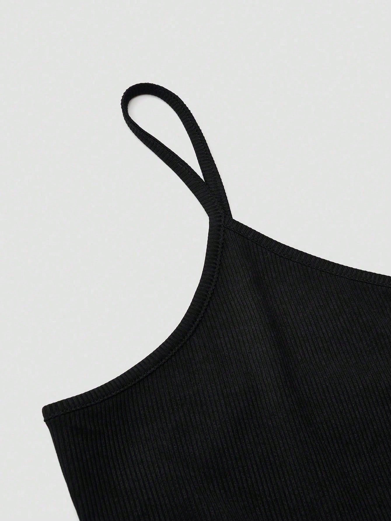 SHEIN LUNE Women's Floral Print Patchwork Slip Dress, Casual Vacation Style